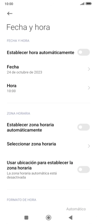 Pulsa el indicador junto a 
