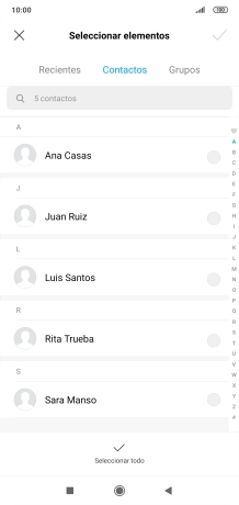 Pulsa Seleccionar todo.