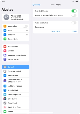 Pulsa el indicador junto a 
