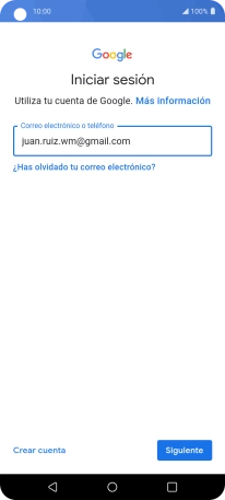 Pulsa Siguiente.