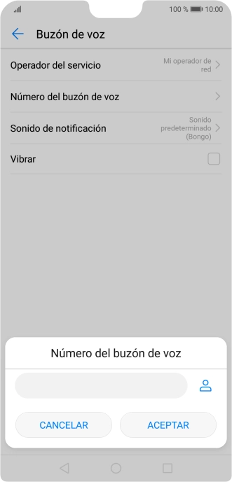 Introduce 22177 y pulsa ACEPTAR.