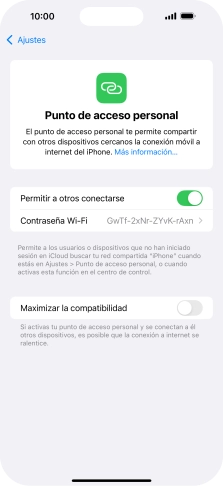 Desliza el dedo hacia arriba desde la parte inferior de la pantalla para volver a la pantalla de inicio.