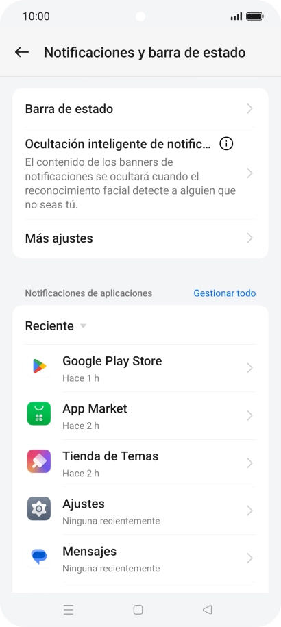 Pulsa la lista desplegable bajo 