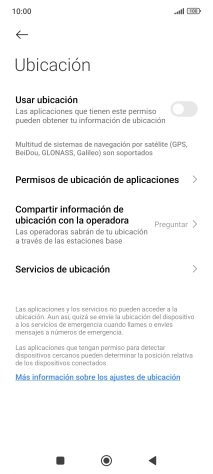 Pulsa el indicador junto a 