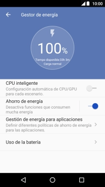 Pulsa la tecla de inicio para terminar y regresar a la pantalla de inicio.