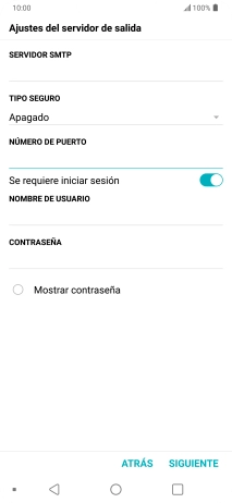 Pulsa el indicador junto a 