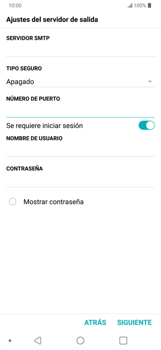 Pulsa el indicador junto a 