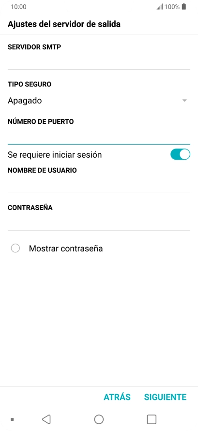 Pulsa el indicador junto a 