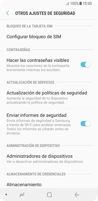 Pulsa Configurar bloqueo de SIM.