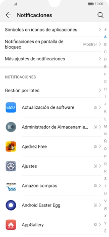 Pulsa la app deseada.