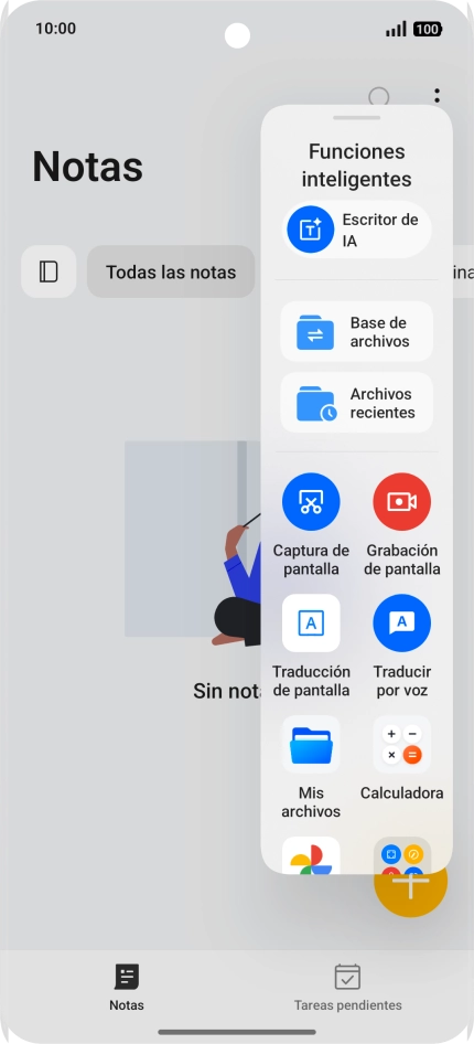 Pulsa Escritor de IA.