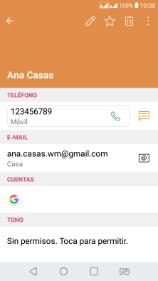 Pulsa la tecla de inicio para terminar y regresar a la pantalla de inicio.