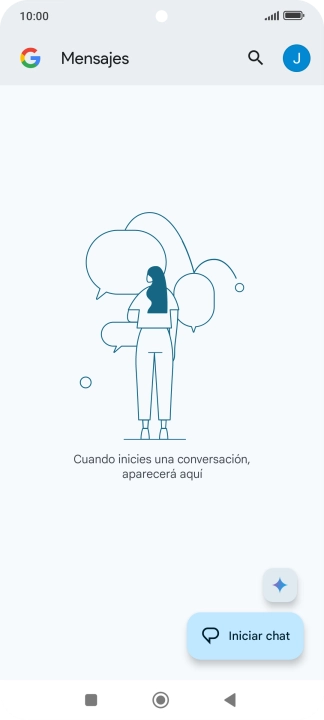 Pulsa el icono de perfil.