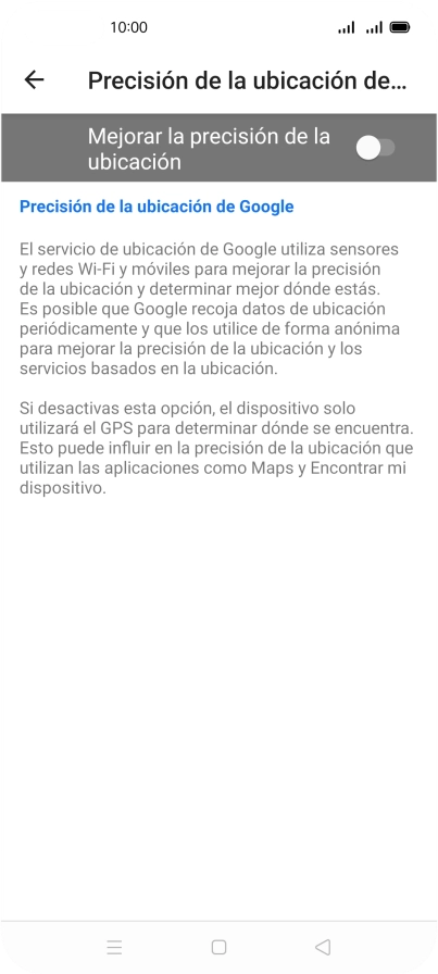 Si pulsas el indicador junto a 