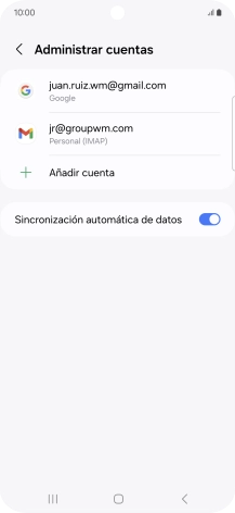 Pulsa la tecla de inicio para terminar y regresar a la pantalla de inicio.