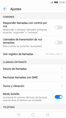 Pulsa Desvío de llamadas.