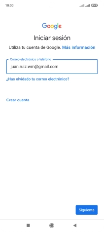Pulsa Siguiente.