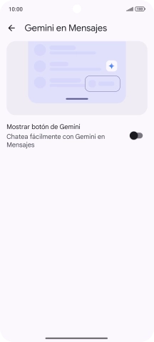 Pulsa el indicador junto a 