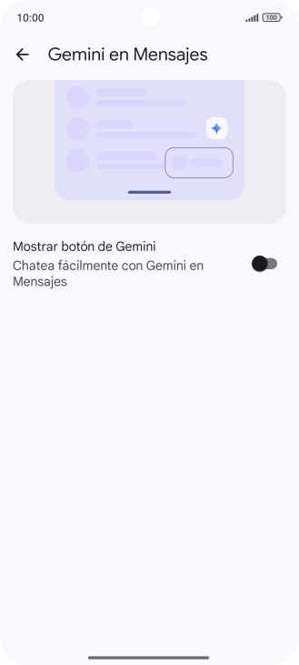 Pulsa el indicador junto a 