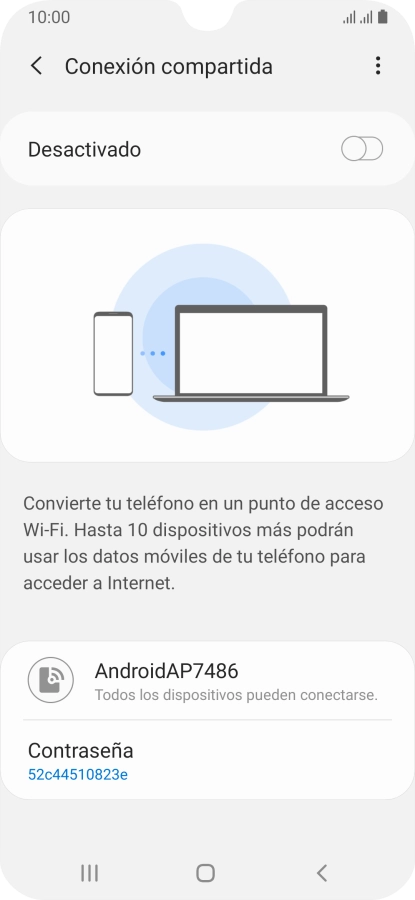 Pulsa el icono de menú.