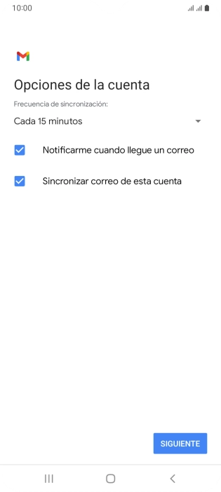 Pulsa la lista desplegable bajo 