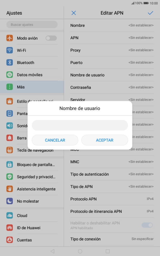 Introduce wap@wap y pulsa ACEPTAR.