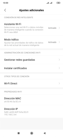 Pulsa Asistente Wi-Fi.