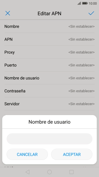 Introduce wap@wap y pulsa ACEPTAR.