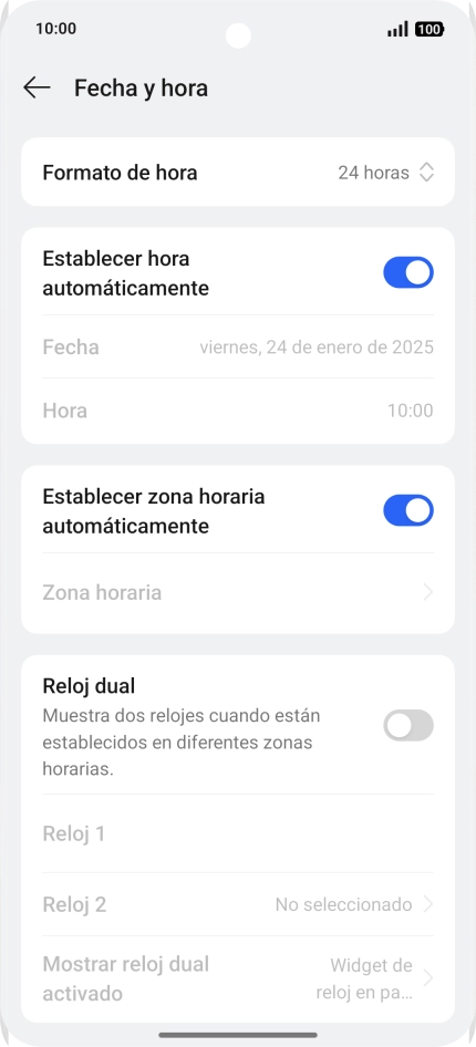 Desliza el dedo hacia arriba desde la parte inferior de la pantalla para terminar y volver a la pantalla de inicio.