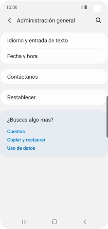 Pulsa Restablecer.
