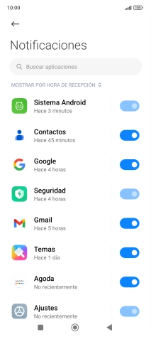 Pulsa la app deseada.