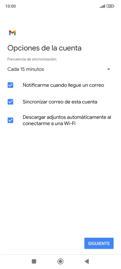 Pulsa la lista desplegable bajo 