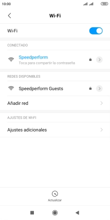 Pulsa la tecla de inicio para terminar y regresar a la pantalla de inicio.