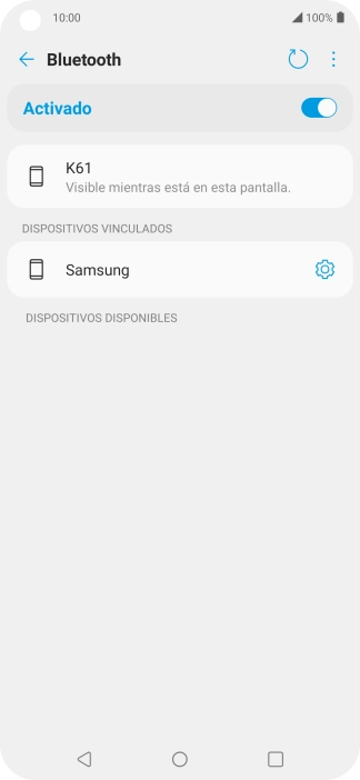 Pulsa la tecla de inicio para terminar y regresar a la pantalla de inicio.