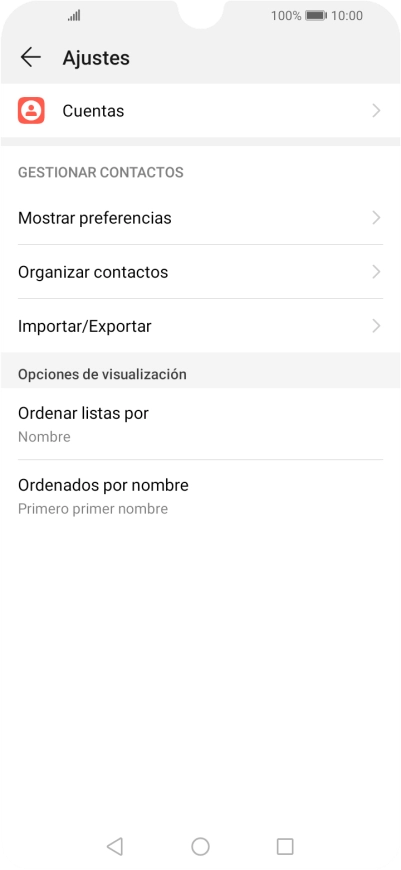 Pulsa Importar/Exportar.