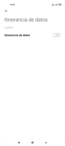 Pulsa el indicador junto a 