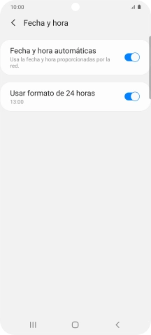 Pulsa la tecla de inicio para terminar y regresar a la pantalla de inicio.
