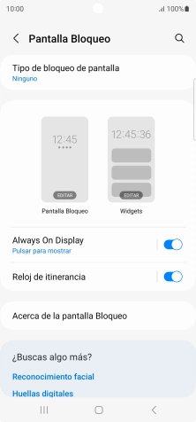 Pulsa la tecla de inicio para terminar y regresar a la pantalla de inicio.