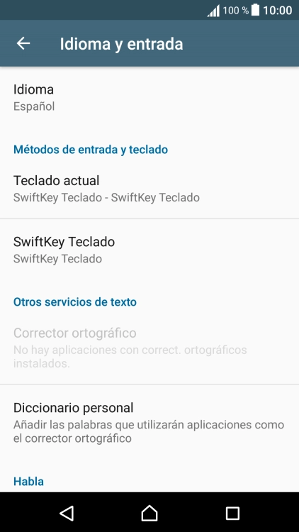 Pulsa SwiftKey Teclado.