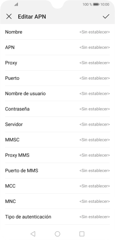 Pulsa Nombre.