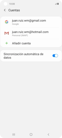 Pulsa la tecla de inicio para terminar y regresar a la pantalla de inicio.