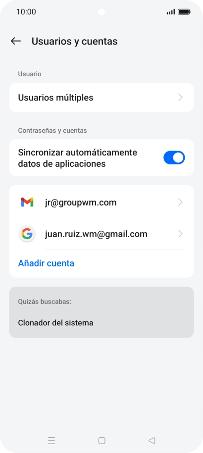 Pulsa la tecla de inicio para terminar y regresar a la pantalla de inicio.