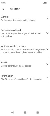Pulsa Preferencias de red.