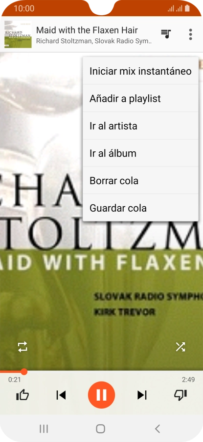 Pulsa Añadir a playlist.