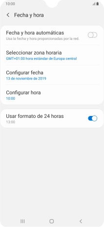 Pulsa el indicador junto a 