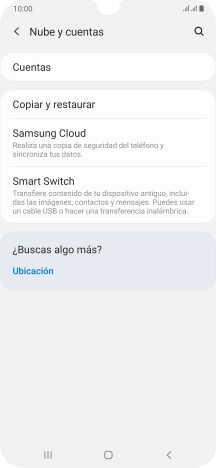 Pulsa Cuentas.