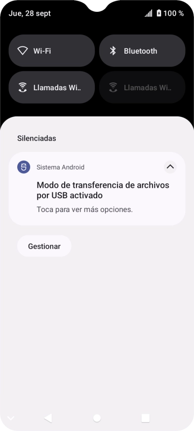 Pulsa Toca para ver más opciones..