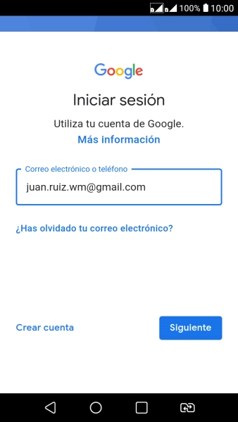 Pulsa Siguiente.