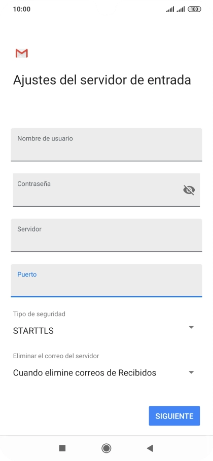 Pulsa la lista desplegable bajo 