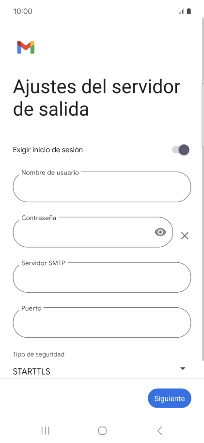 Pulsa el indicador junto a 